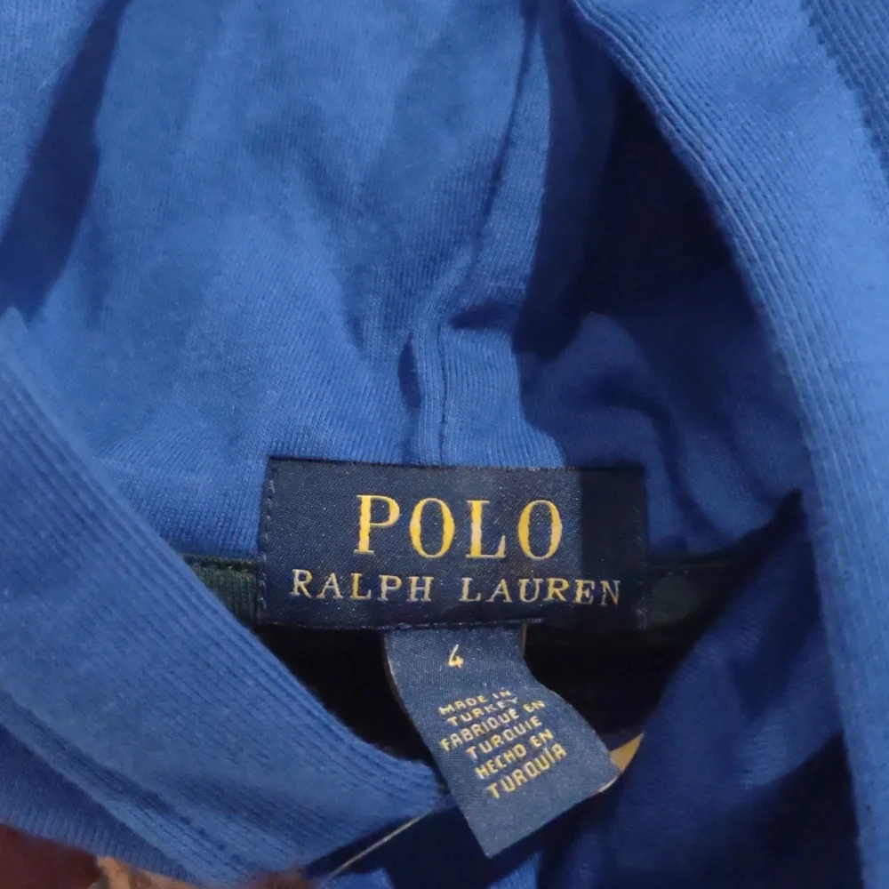 NWT Polo by Ralph Lauren Kids 4 Toddler Hoodie with Bear Design‎